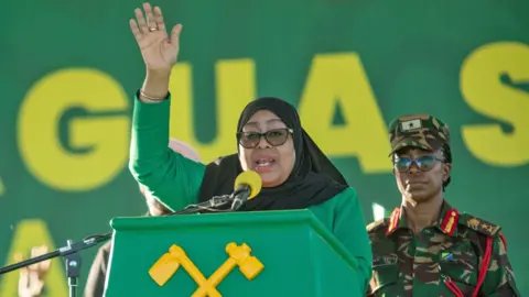 Tanzania's First Female President Faces Uncontested Election as Opposition Dwindles