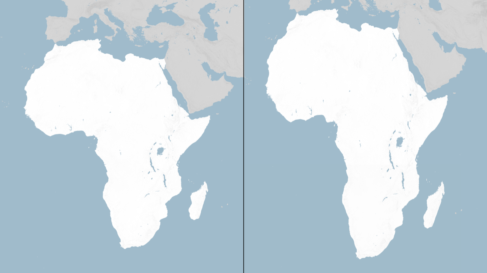 UN Calls for New World Map to Correct Africa’s Size Distortion