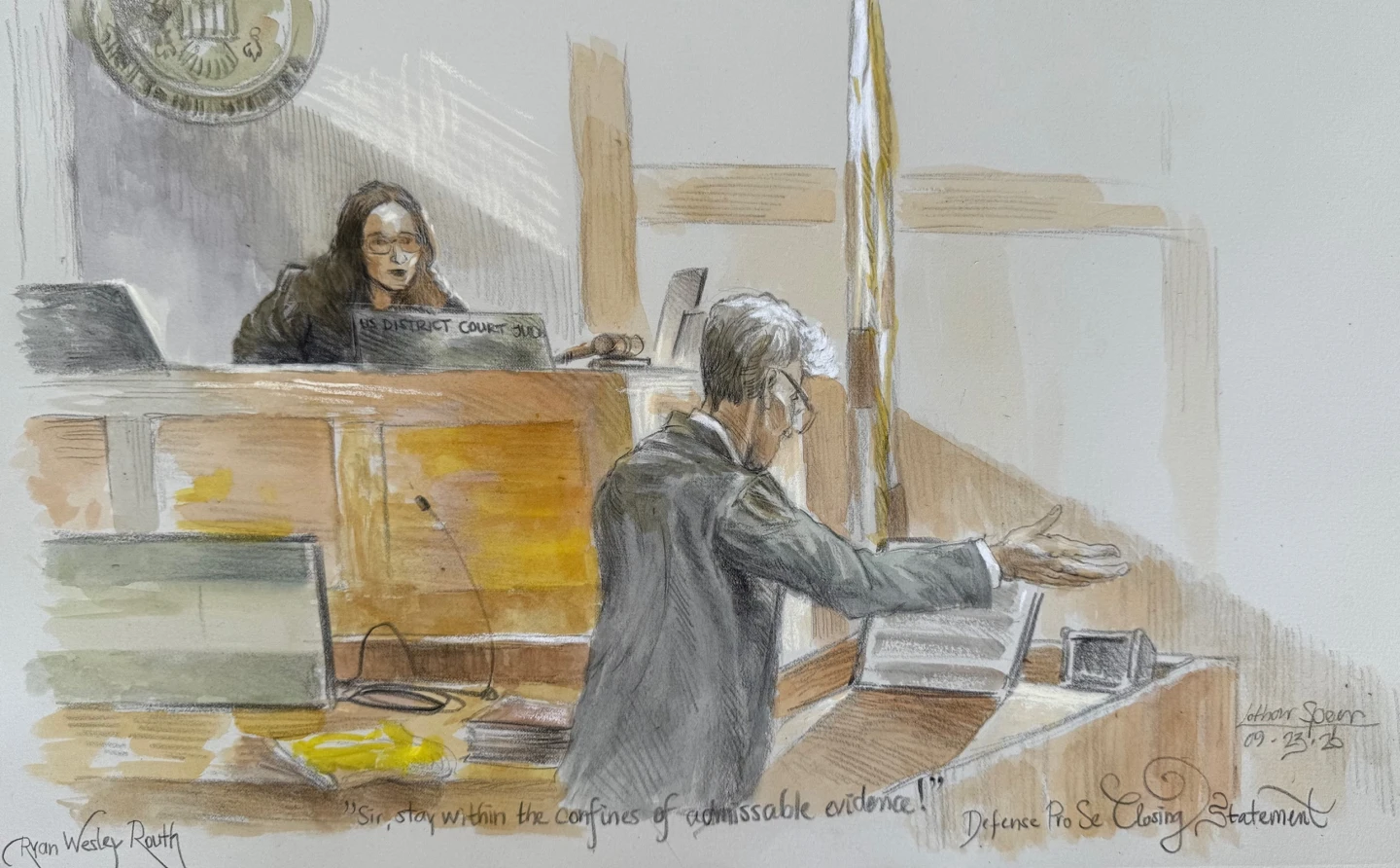 Guilty Verdict Leads to Disturbing Incident in Trump Assassination Attempt Case