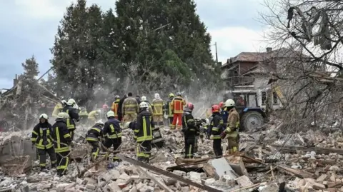 Tragic Missile Strikes Leave Five Dead in Ukraine