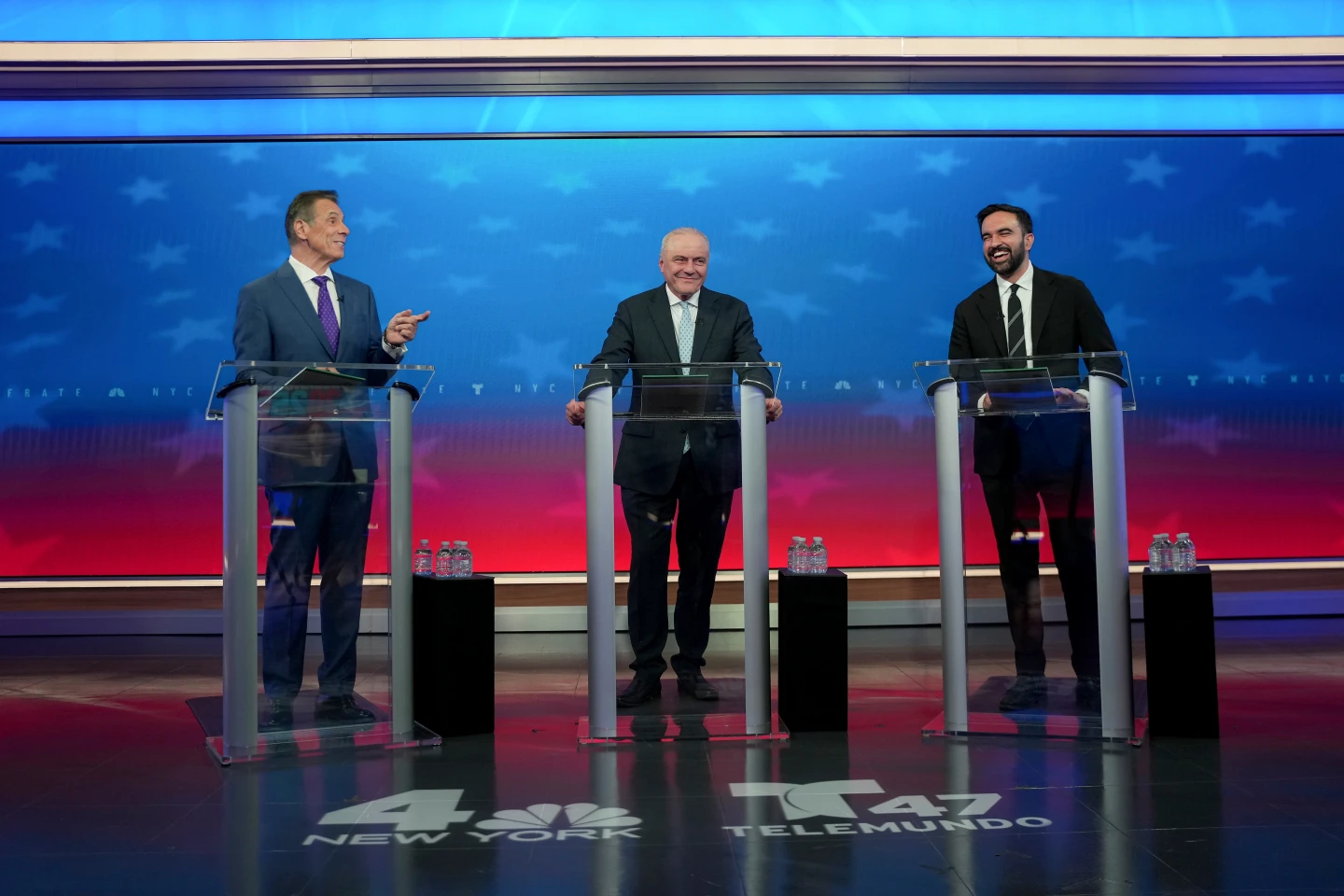 Cuomo and Mamdani Clash in First NYC Mayoral Debate