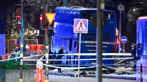 Tragedy Strikes as Bus Crashes into Stockholm Bus Stop, Leaving Three Dead
