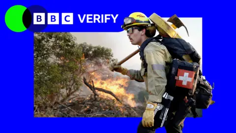 California Wildfires Unleashed: Aerial Images Capture the Urgency