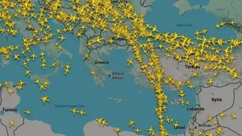 Disrupted Airspace Strands Thousands Across Europe