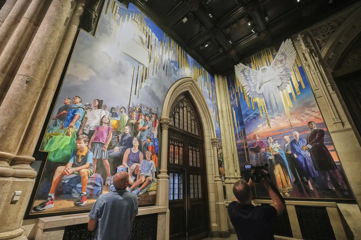St. Patrick's Cathedral Unveils Stunning Mural Celebrating Immigrants