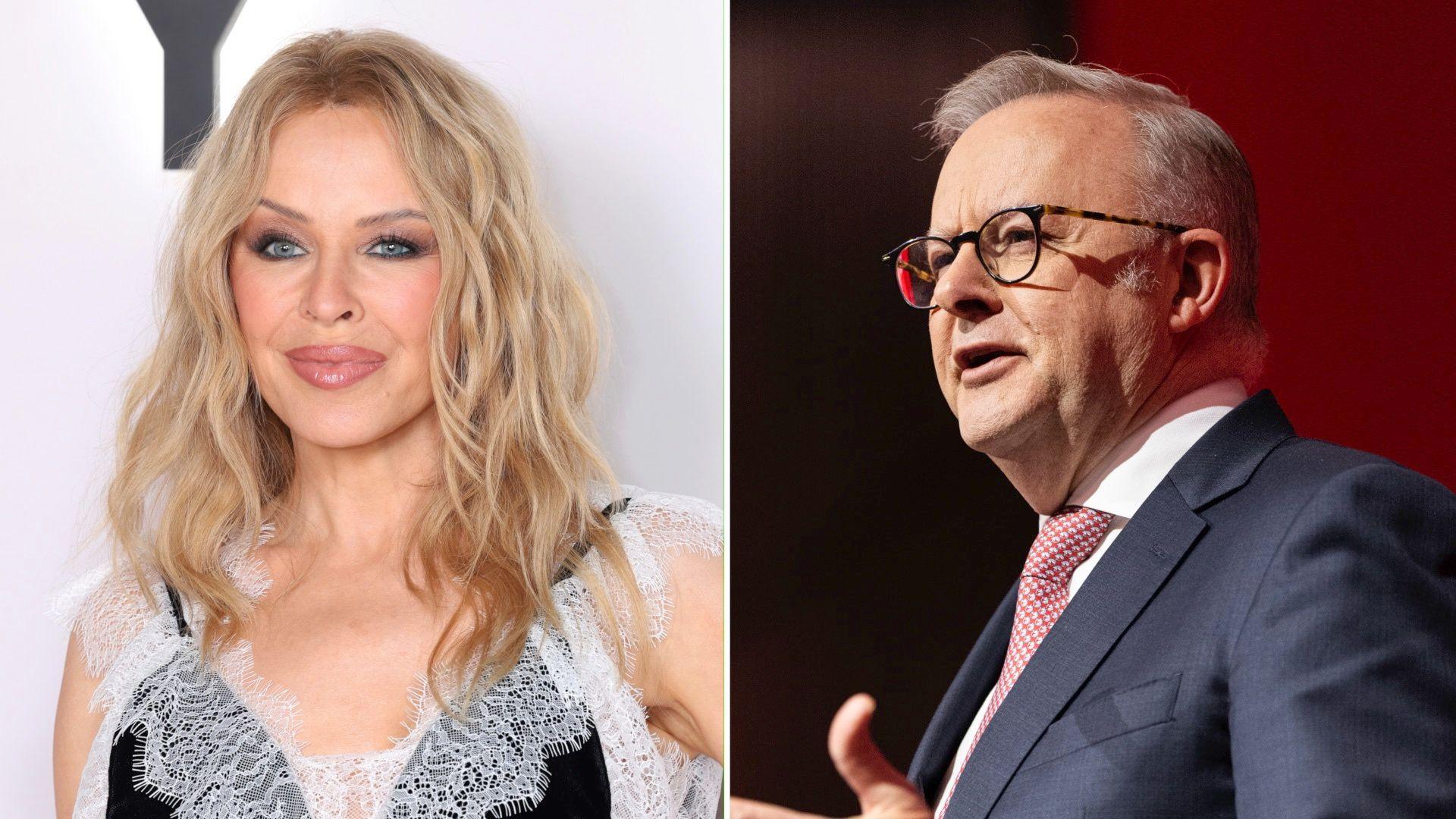 Australian Prime Minister Issues Apology After Comments About Kylie Minogue in Podcast