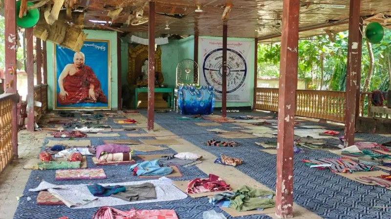 Myanmar Monastery Struck: 14 Lives Lost in Military Air Raid