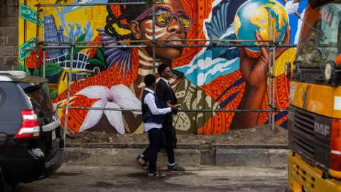 Lagos Transformed into an Open-Air Art Gallery at First Street Art Festival