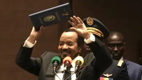 Paul Biya Sworn In for Eighth Term as Cameroon’s President Amidst Controversy and Strife