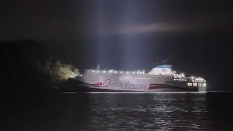 Passenger Ferry Grounds Off South Korea's Southeast Coast