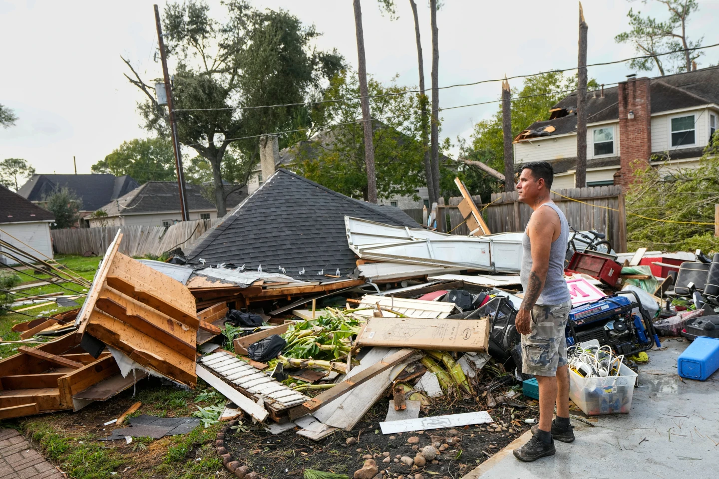 Tornado Leaves Over 100 Homes Damaged North of Houston