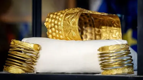 Recovery of Ancient Treasure: Golden Helmet Returned Post Heist