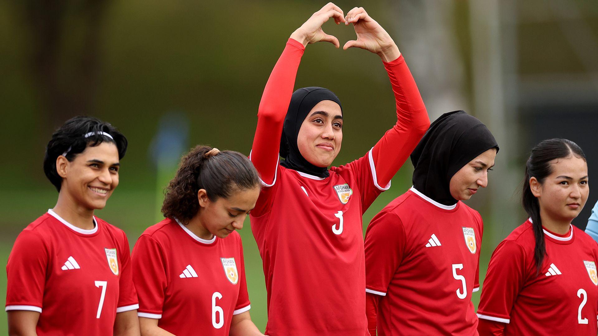 Afghan Women’s Football Team Reunites 8,000 Miles From Home