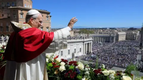 Pope Leo XIV Calls for Peace in His First Easter Mass Address