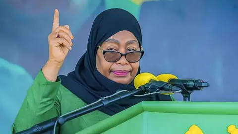 Tanzania's President Sworn in Amid Election Violence and Controversy
