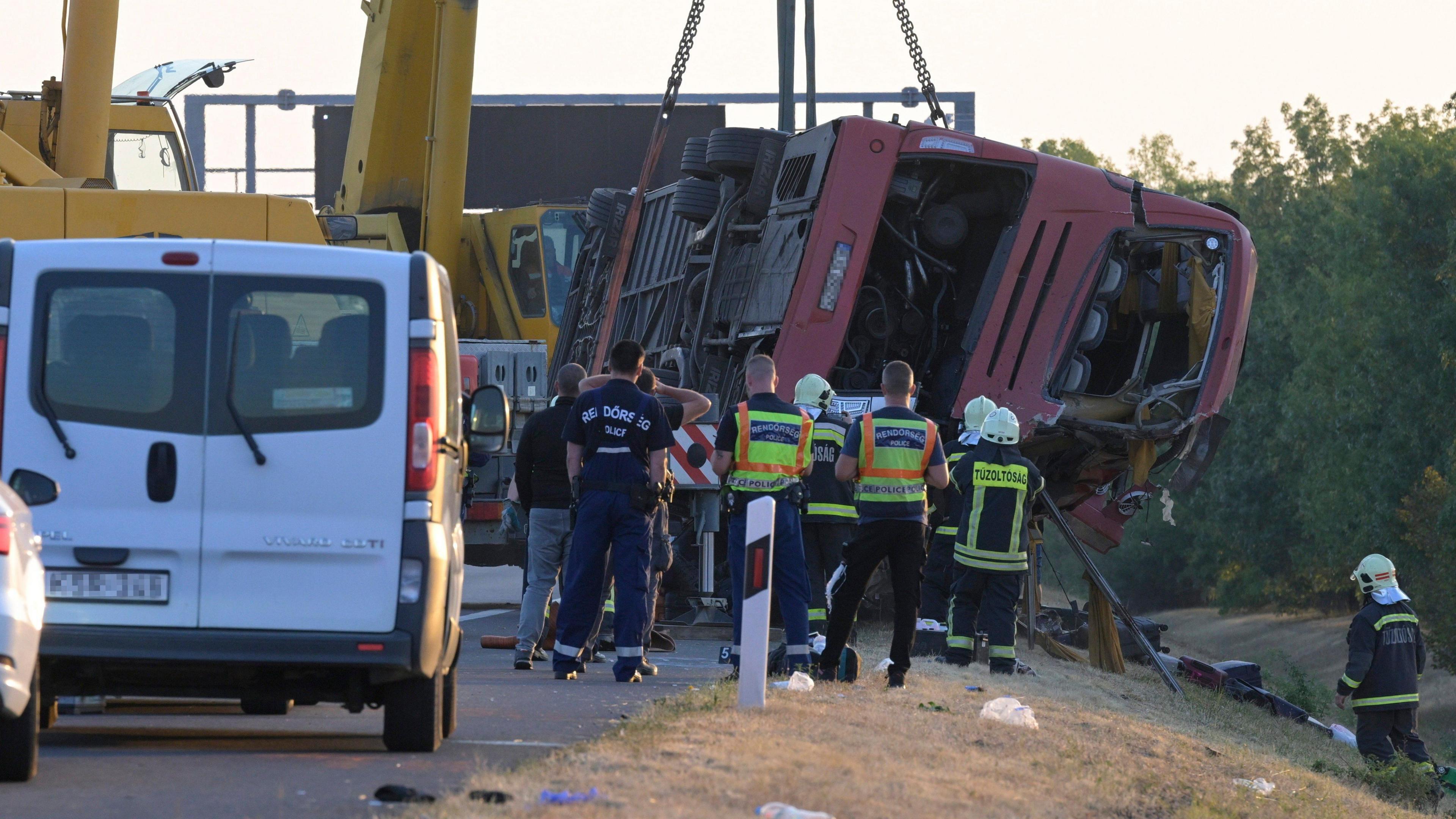 12 People Killed in Polish Bus Crash on Hungarian Motorway