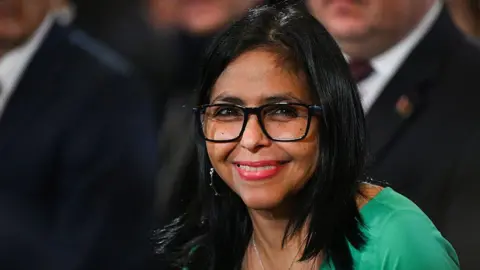 Delcy Rodriguez Sworn In As Interim President of Venezuela Amid Ongoing Turmoil