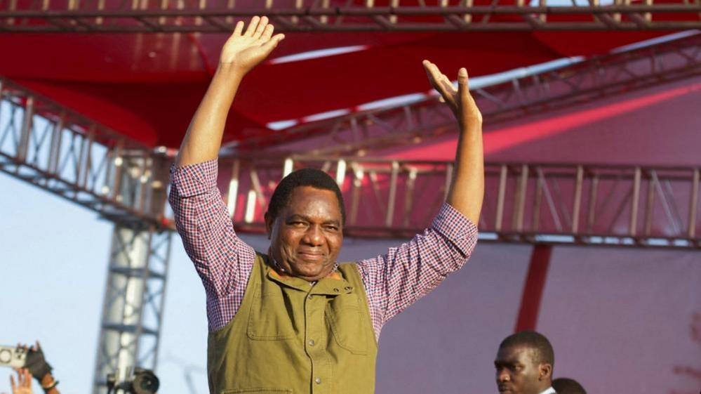 Zambia’s President Hichilema Sworn In for Second Term as Opponent Seized
