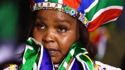 African Fans Mock South Africa After World Cup Loss