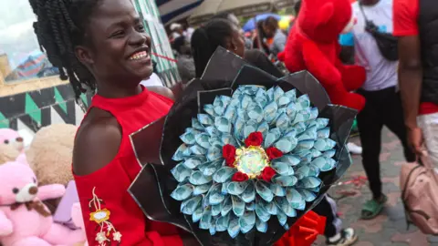 Kenyans Embrace Cash Bouquets for Valentine's Day Amid Controversy
