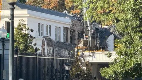 Demolition Begins for Trump's Grand Ballroom at the White House