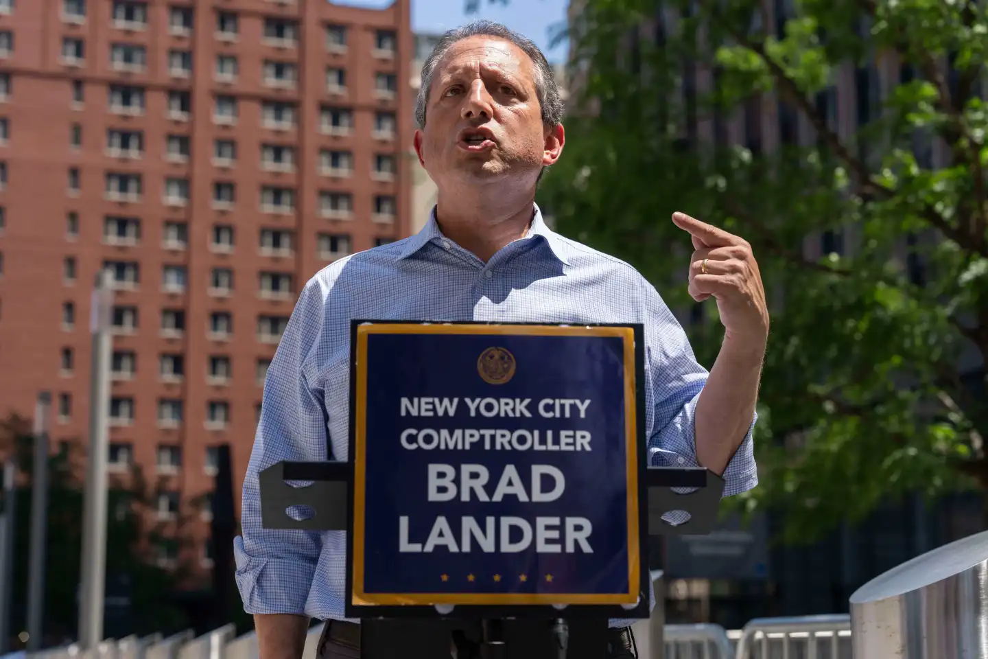 Brad Lander Launches Congressional Campaign Against Dan Goldman