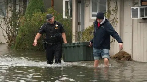 Severe Flooding Forces Mass Evacuations in Pacific Northwest